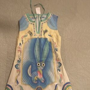 Casablanca souvenir shift dress